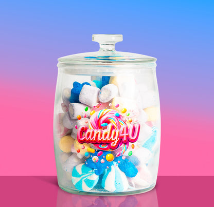Marshmallow Mix Glass Jar 3.5kg