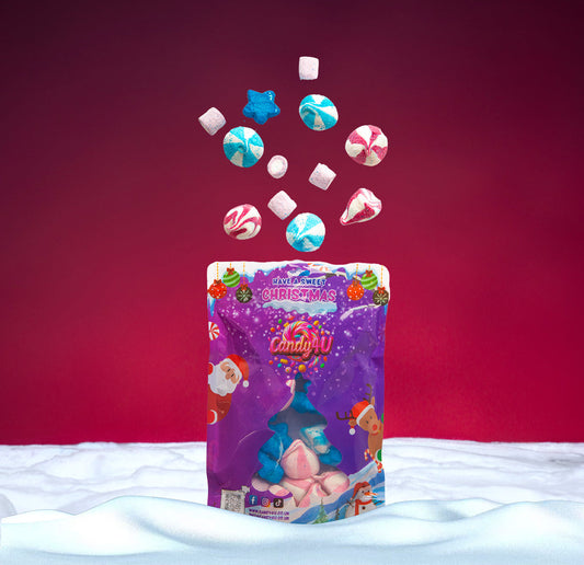 Christmas Pouch Large Marshmallow Mix 400g
