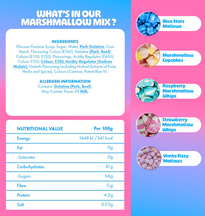 Marshmallow Mix Medium Pouch 300g