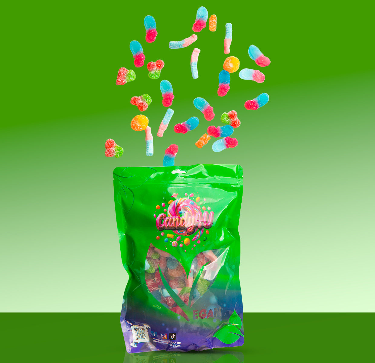 Mermaid Fizz Mix Vegan Large Pouch 1kg
