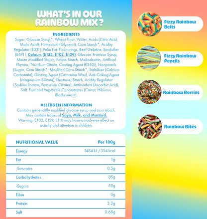 Rainbow Mix Medium Box 1kg