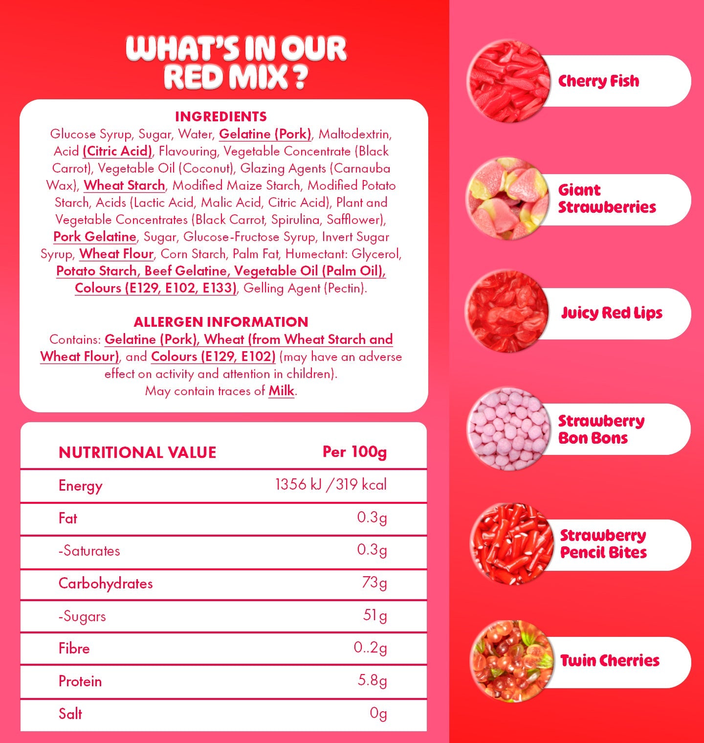 Red Mix Large Box 2kg