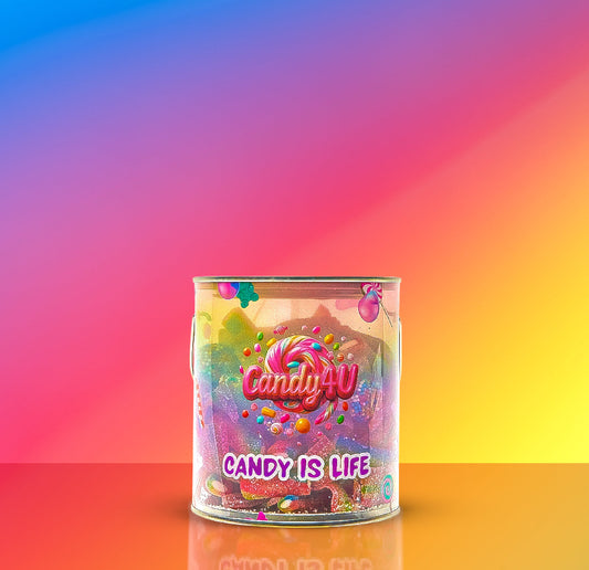 Rainbow Mix Candy Tin 500g