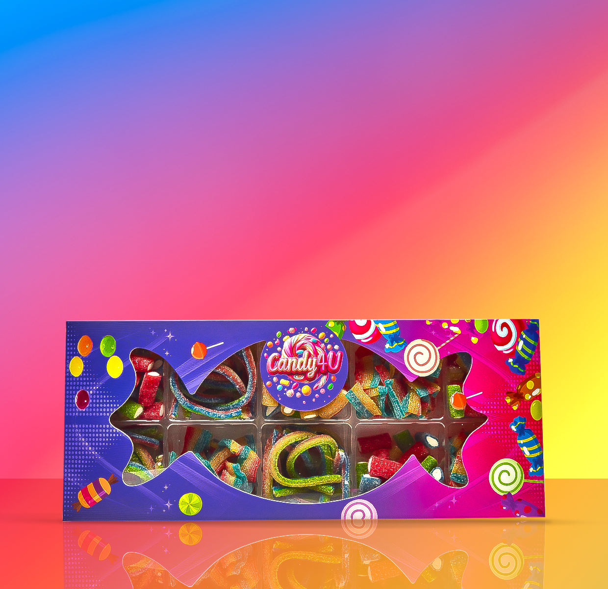 Rainbow Mix Medium Box 1kg