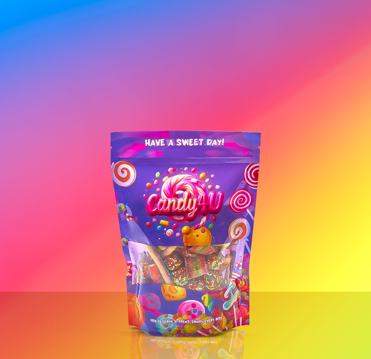 Rainbow Mix Medium Pouch 300g