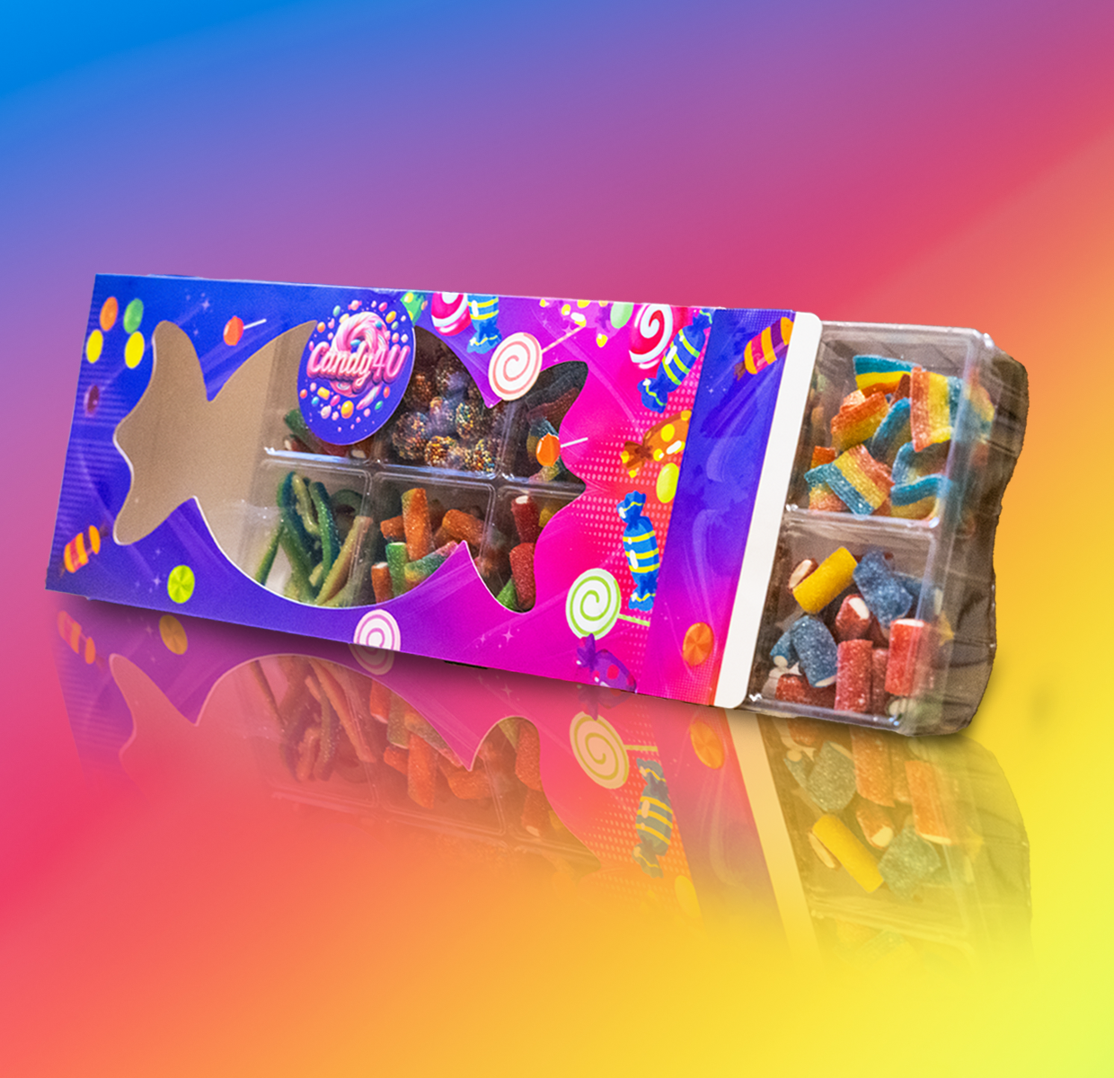 Rainbow Mix Medium Box 1kg