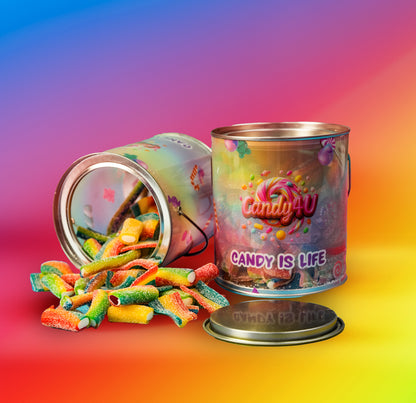 Rainbow Mix Candy Tin 500g
