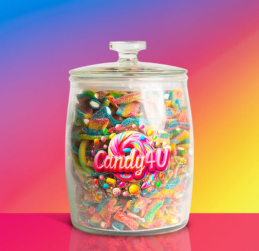 Glass Jar Rainbow Mix 3.5kg