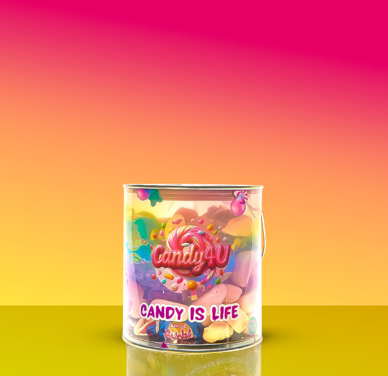 Retro Mix Candy Tin 500g