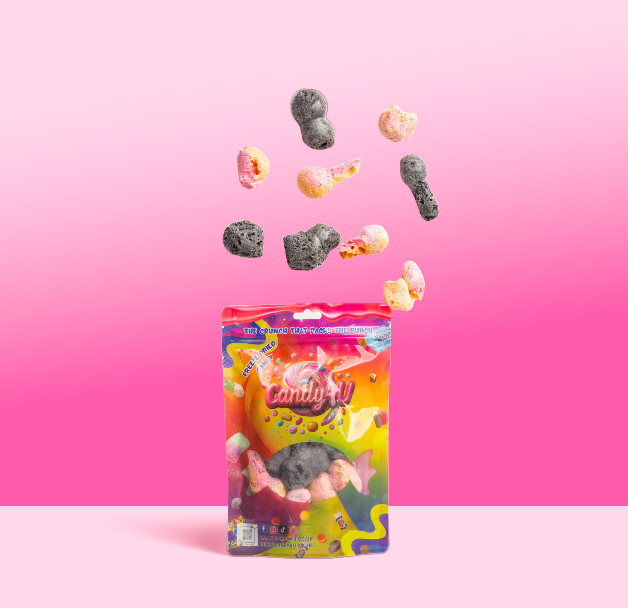 Retro Crunch Mix Freeze Dried Large Pouch 300g