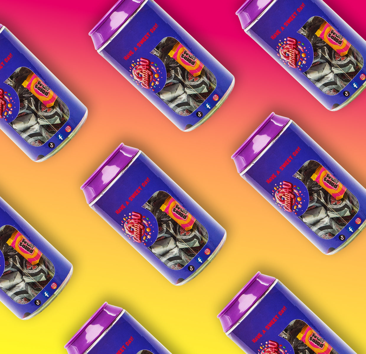 Retro Mix Candy Can 250g