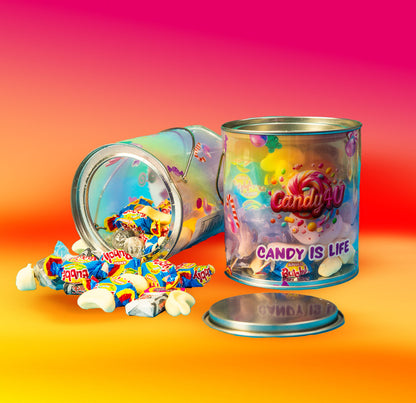 Retro Mix Candy Tin 500g