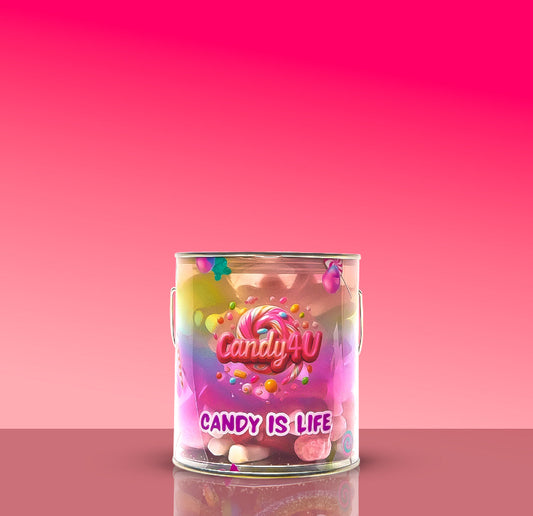 Strawberry Mix Candy Tin 500g