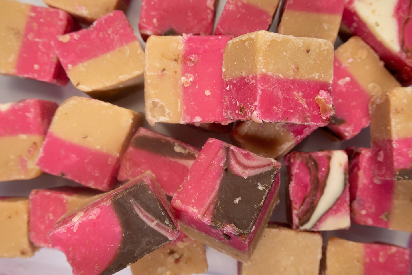 Strawberry Cheesecake Fudge