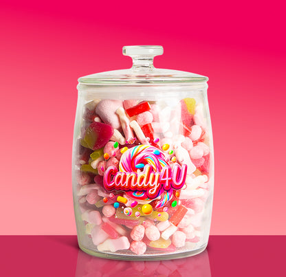 Strawberry Mix Glass Jar 3.5kg