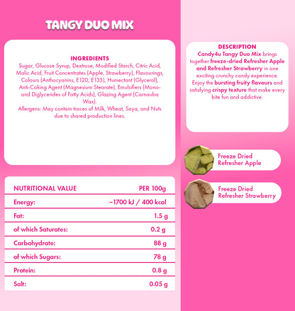 Tangy Duo Mix Freeze Dried Medium Pouch 150g