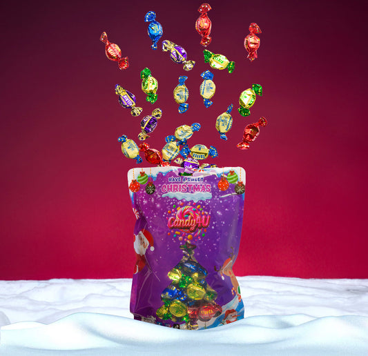 Christmas Pouch Large Toffee Mix 1kg