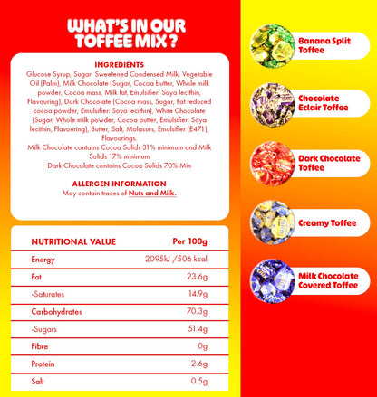 Toffee Mix Medium Pouch 300g