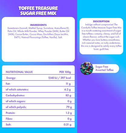 Toffee Treasure Sugar Free Mix