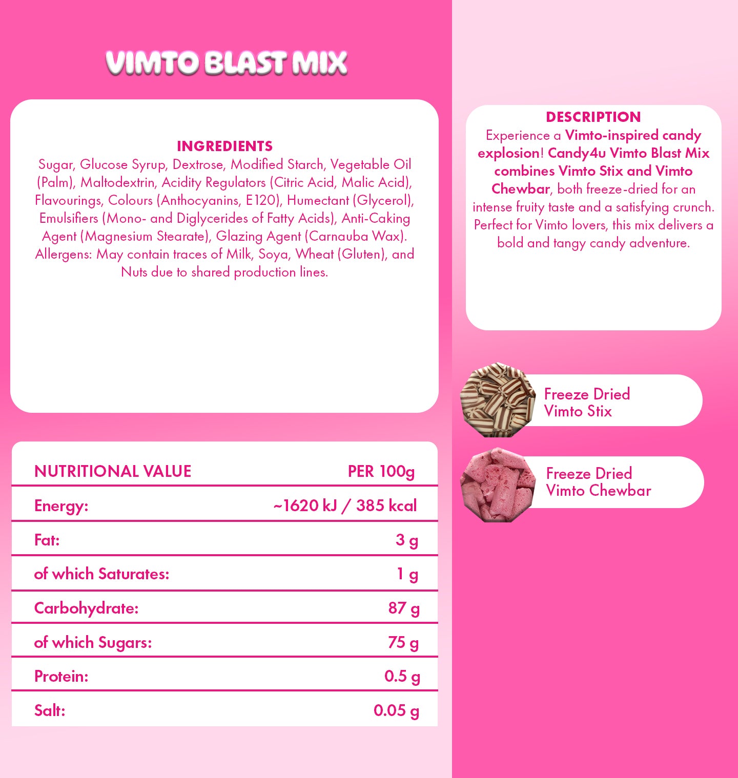 Vimto Blast Mix