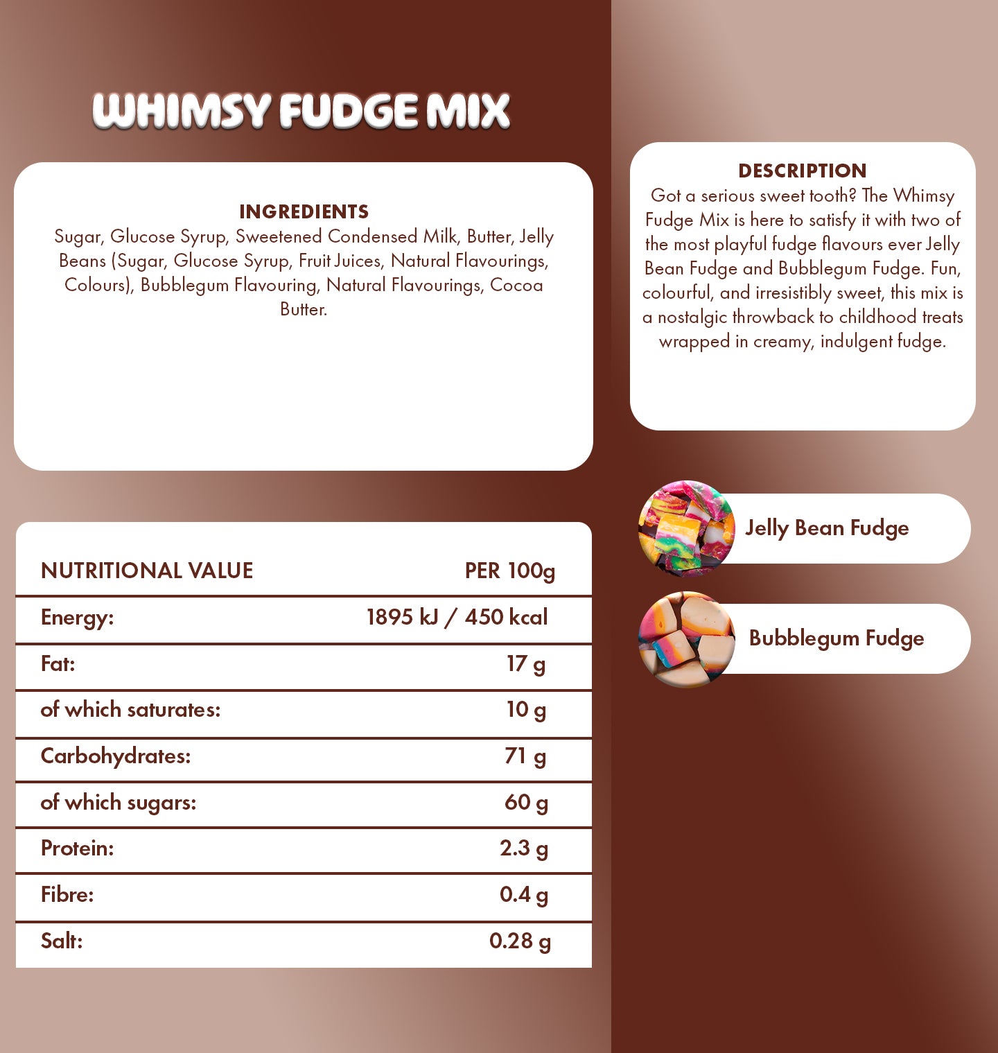 Whimsy Fudge Mix
